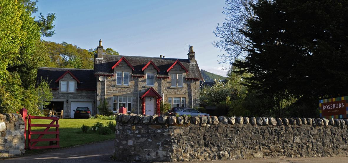 Roseburn B&B Питлохри Екстериор снимка